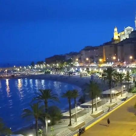 Superbe 2p Au 5ème étage Avec Terrasse Face à La Et Parking Privé - Menton, Garavan - Fr-1-196-293