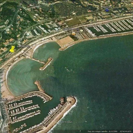 公寓 Superbe 2p Au 5eme Etage Avec Terrasse Face A La Et Parking Prive - Menton, Garavan - Fr-1-196-293
