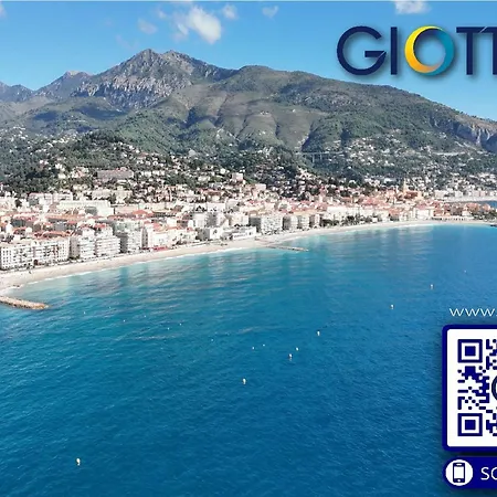 公寓 Superbe 2p Au 5eme Etage Avec Terrasse Face A La Et Parking Prive - Menton, Garavan - Fr-1-196-293 *
