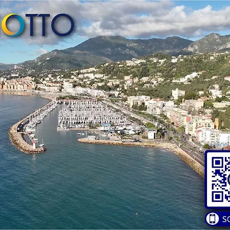 Superbe 2p Au 5eme Etage Avec Terrasse Face A La Et Parking Prive - Menton, Garavan - Fr-1-196-293 芒通