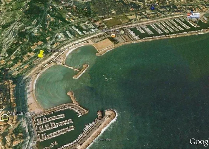 דירה Superbe 2p Au 5eme Etage Avec Terrasse Face A La Et Parking Prive - Menton, Garavan - Fr-1-196-293