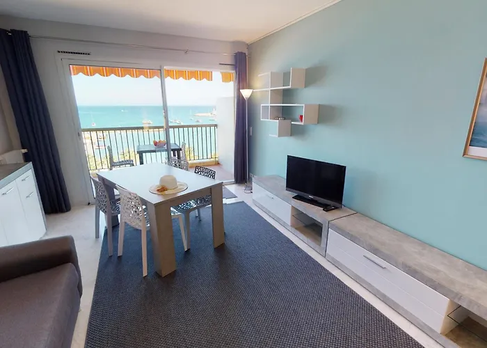 Superbe 2p Au 5eme Etage Avec Terrasse Face A La Et Parking Prive - Menton, Garavan - Fr-1-196-293 *